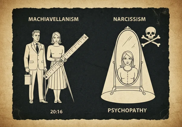Visualizing Machiavellianism, Narcissism, Psychopathy