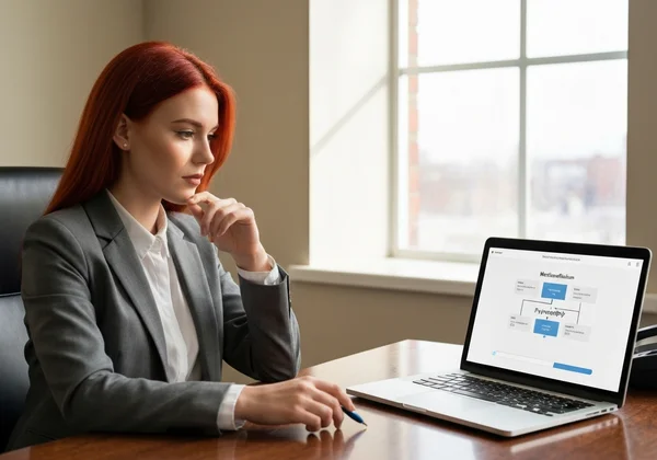 온라인으로 다크 트라이어드 평가 테스트를 진행하는 사용자