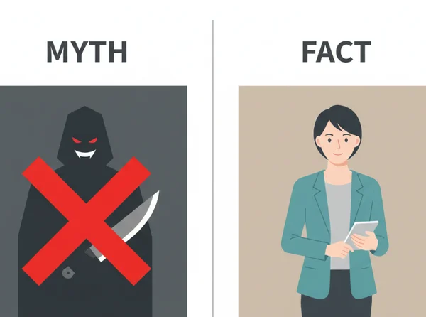 Myth vs fact about psychopathy